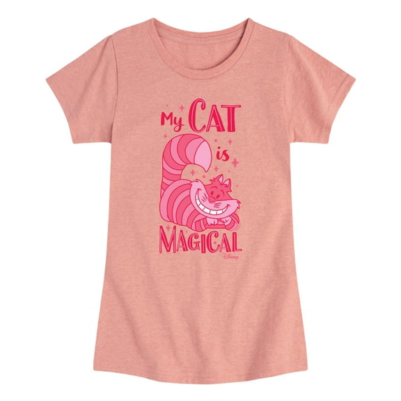 Disney Classics - Cats & Dogs - My Cat Is Magical  - Toddler And Youth Girls Short Sleeve Graphic T-Shirt