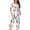 02#-White, variant on POROPL Pajamas for Women,Floral Pjs Short Sleeve Tops and Capri Pants Pajama Sets Size S-3X