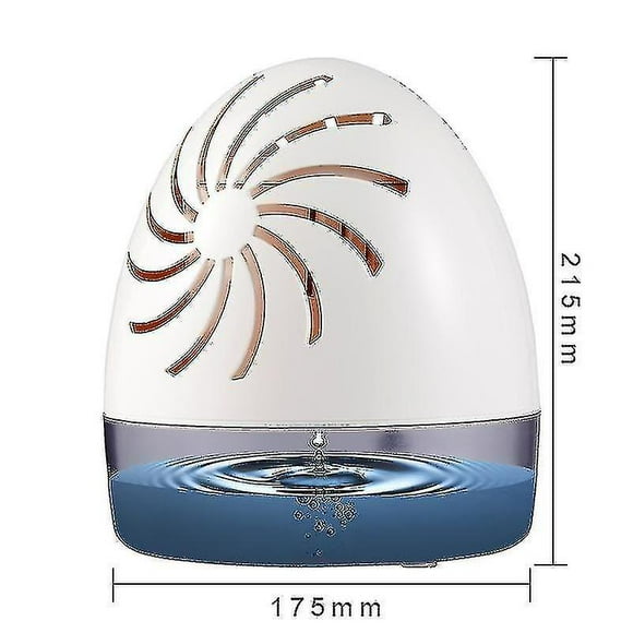 -1pcs 360 Moisture Absorber For Rooms Of 20 M, Anti Odor & Anti Mold Air Dehumidifier White