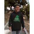 thumbnail image 2 of Lucky Clover - Emoji Poo Graphic Youth's Hoodie, 2 of 4