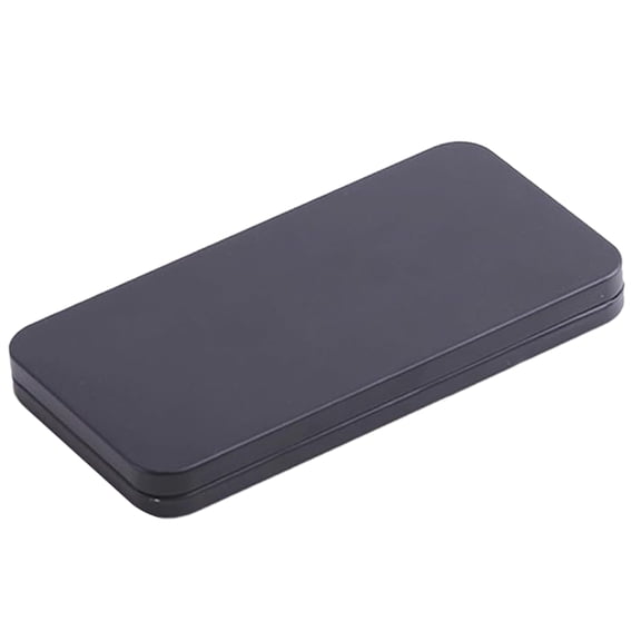 Tinplate Cash Box Single Row Currency Tray Paper Money Management Case Banknote Organization Box