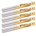 thumbnail image 4 of 5pcs Professional CNC End Mill Metal Spiral Router Bit Milling Cutter Accessory 6 X 28 X 55mm, 4 of 5