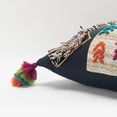 thumbnail image 3 of Rizzy Home Abstract 20" x 20" Poly Filled Pillow with Cotton Cover-Multi, 3 of 5