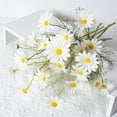 thumbnail image 2 of Artificial Flowers,10 pcs Silk Daisy, Artificial Gerber Daisy for Home Decoration, Fake Wildflowers Spring Flowers for Wedding Decoration, 20.87Inches, 2 of 6