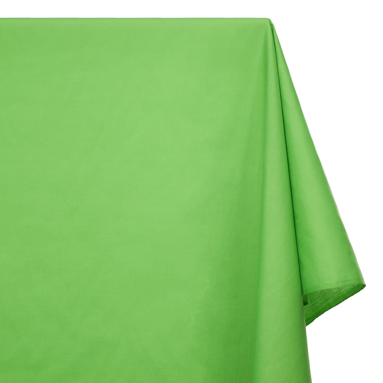Cotton Polyester Broadcloth Fabric Premium Apparel Quilting 45" (Apple Green)