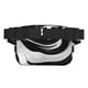 thumbnail image 3 of Fotbe Abstract Black White Swirls Cangurera Cuadrada con Estampado de Doble Capa, Bolsa de Cintura Ajustable Mini para Hombres y Mujeres, 3 of 9