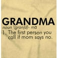 thumbnail image 2 of Grandma When Mom Says No Grandchild Romper Boys or Girls Infant Baby Brisco Brands 12M, 2 of 6