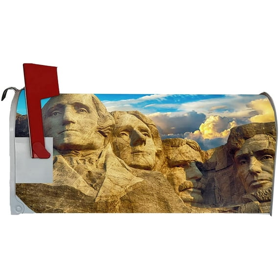 VWAQ American Mailbox Covers Magnetic Patriotic Mailbox Decor - 25.5"H X 20.75"W MBM45