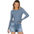 thumbnail image 4 of Womens Long Sleeve Shirts 2026 Dressy Fashion Casual Loose Tops Spring Fall Chic Trendy Shirts, 4 of 5