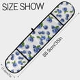 thumbnail image 3 of Dailycode Double Sided Oven Mitt with Loop Heat Resistant Kitchen Long Potholders 7" x 35" Blueberry and Leaf, 3 of 6