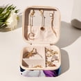 thumbnail image 6 of Rainbow Unicorn Travel Portable Square Jewelry Organizer: Necklace Holder, Bracelet Holder, and More for Stylish Girls and Women, 6 of 6