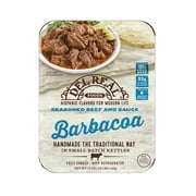 Del Real Foods Slow Cooked Beef Barbacoa, 15 oz (Cooked)