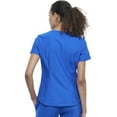 thumbnail image 5 of Cherokee Form Scrubs Top For Women Tuckable V-Neck Plus Size CK819, 3XL, Royal, 5 of 8