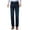 Blue1, variant on Luwomo Mens Jeans Fall and Winter Lined Thickened Straight Leg Long High Waist Trousers Denim Pants Black,28