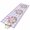 Lavender, variant on Happy Easter 2'x6' Runner Rugs for Hallway Kitchen Bedside Non Slip, Rabbits Bows Spring Tulips Eggs Purple Plaid Entryway Rug Runners with Rubber Backing, Long Carpet Runner for Laundry Room