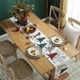 thumbnail image 4 of Camino de mesa de copos de nieve de Navidad | Decoración festiva de mesa de poliéster, rojo blanco | 12x55 in | Blanda, Duradera, Fácil de Limpiar | Decoración de banquetes en casa para cenas, 4 of 6