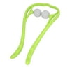 Unique Bargains Handheld Neck Cervical Vertebra Massager w Rolling Massage Ball