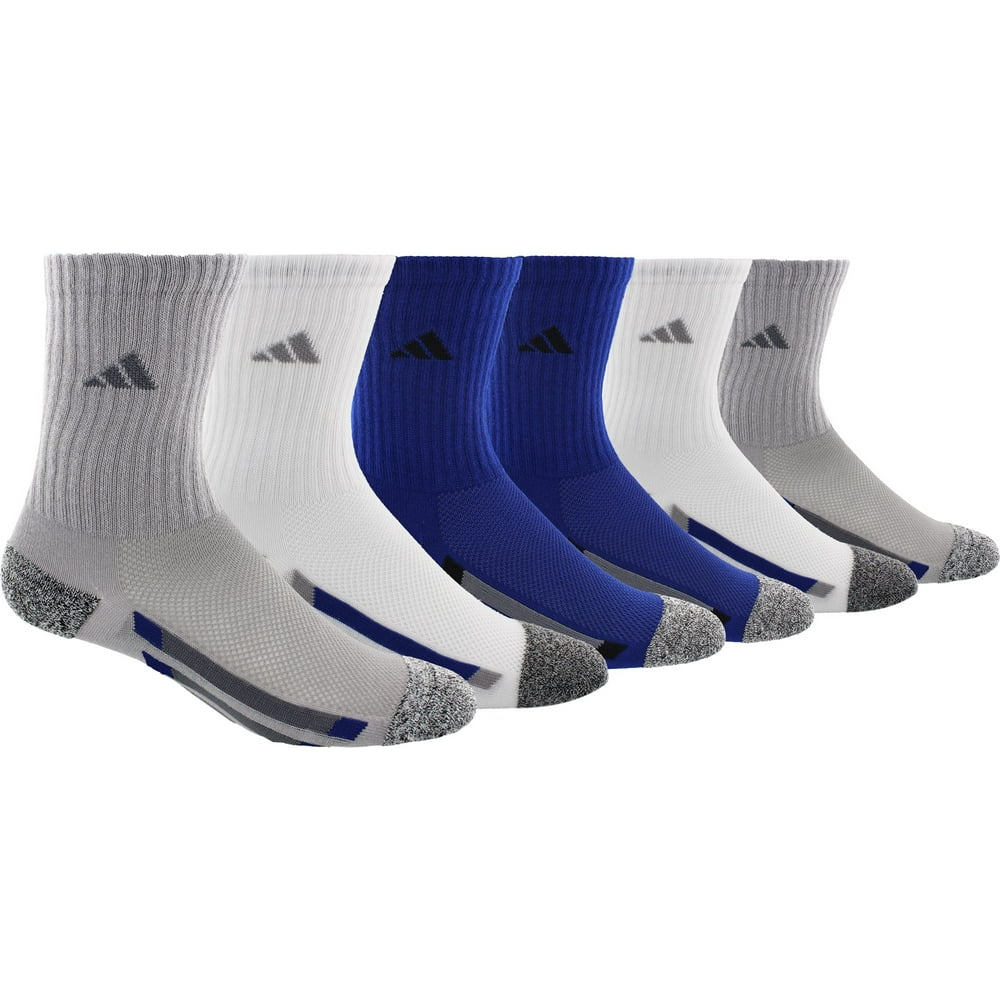Adidas adidas Kids' Cushioned Stripe Crew Socks 6 Pack