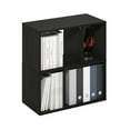 thumbnail image 5 of Furinno Daly 4-Cube Irregular Cubes Bookcase, Bookshelf, Storage Organizer, Espresso, 5 of 6