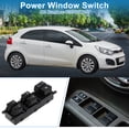 thumbnail image 2 of Interruptor de ventana eléctrica Unique Bargains No. 935701W157 para el lado del conductor delantero del Kia Rio 2012-2017 en negro, 2 of 7