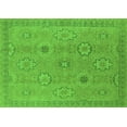 thumbnail image 1 of Ahgly Company Indoor Rectangle Oriental Green Traditional Area Rugs, 6' x 9', 1 of 4