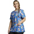 thumbnail image 6 of Dickies EDS Scrubs Top For Women V-Neck Print DK717, XL, Livin' On The Hedge, 6 of 6