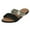 3Black, variant on Women's Sequin Glitter Sandals Fashion Metallic Sparkly Strappy Slip on Slides Shoes