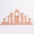 thumbnail image 3 of FRCOLOR Combination Teaching Aids 20pcs Geometric Building Blocks Single Grain Building Block Kids Building Blocks Toys (Big Triangle),2.24"X1.18"X1.1", 3 of 5