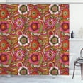 thumbnail image 1 of Ambesonne Ethnic Shower Curtain, Motley Spring Art, 69"Wx70"L, Multicolor, 1 of 3