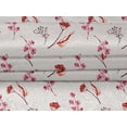 thumbnail image 4 of oneOone Velvet Pink Fabric Florals Craft Projects Decor Fabric Printed By The Yard 58 Inch Wide, 4 of 4