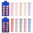thumbnail image 1 of 200Pcs Long Press On Nails Ballerina False Nails with Designs Ombre Marble, 1 of 5