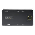 thumbnail image 4 of StarTech.com 2-Port USB-C KVM Switch, Single-4K 60Hz HDMI Monitor, Dual-100W Power Delivery Pass-through Ports, Bus Powered, USB Type-C/USB4/Thunderbolt 3/4 Compatible - Small Form Factor (C2-H46-UC2-PD-KVM) - KVM switch - 2 x KVM / audio / USB - 1 local user - desktop, 4 of 9