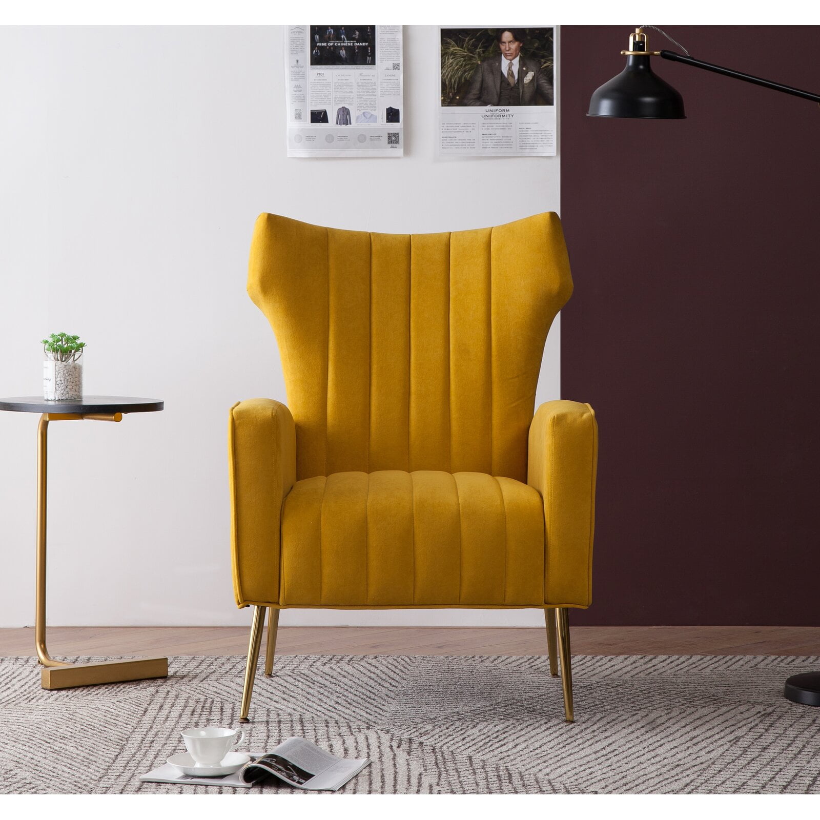 Lauretta wingback sale chair