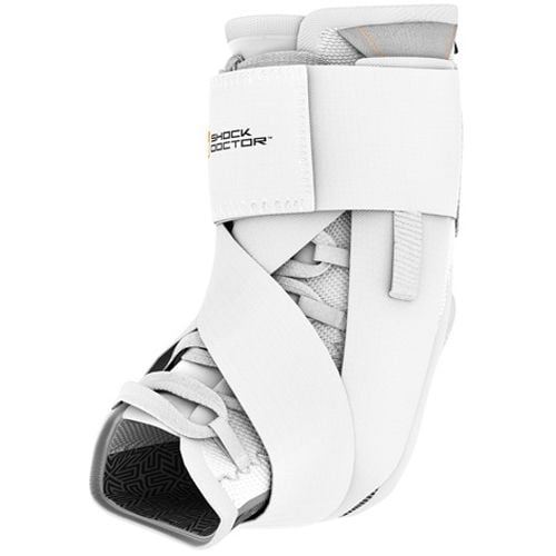 Shock Doctor Ultra Wrap Lace Ankle Brace White XS