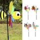 thumbnail image 2 of Muyoka 5 uds molinos de viento de dibujos animados Animal molino de viento Spinner repelente de pájaros molinetes hogar jardín decoración de patio Muyoka Hogar, 2 of 7