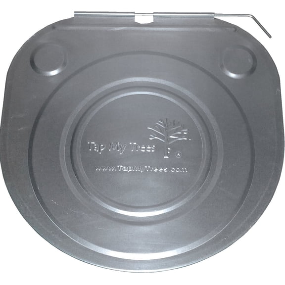 Tap My Trees Metal Drum Cover Lid, Aluminum Can Lid - Silver - 2 Gal
