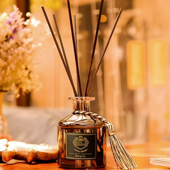 Fringed non-fire rattan aromatherapy air purifier eternal flower lavender liquid aromatherapy round incense