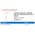 thumbnail image 2 of Conversion Gasket Set - Compatible with 1994 - 2003 Chevy S10 2.2L 4-Cylinder 1995 1996 1997 1998 1999 2000 2001 2002, 2 of 2