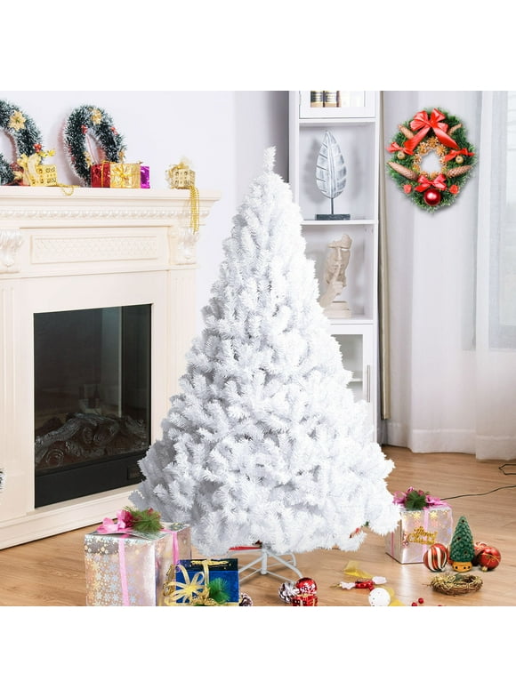 White Christmas Trees At Walmart 