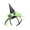 Green, variant on Womens Halloween Witch Hat Headband Bow Witch Hair Hoop Hair Accessory for Party Dress Up