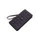 thumbnail image 3 of Cartera Larga De Dama Calavera Con Cremallera De Cuero Pu Color Negro, 3 of 5