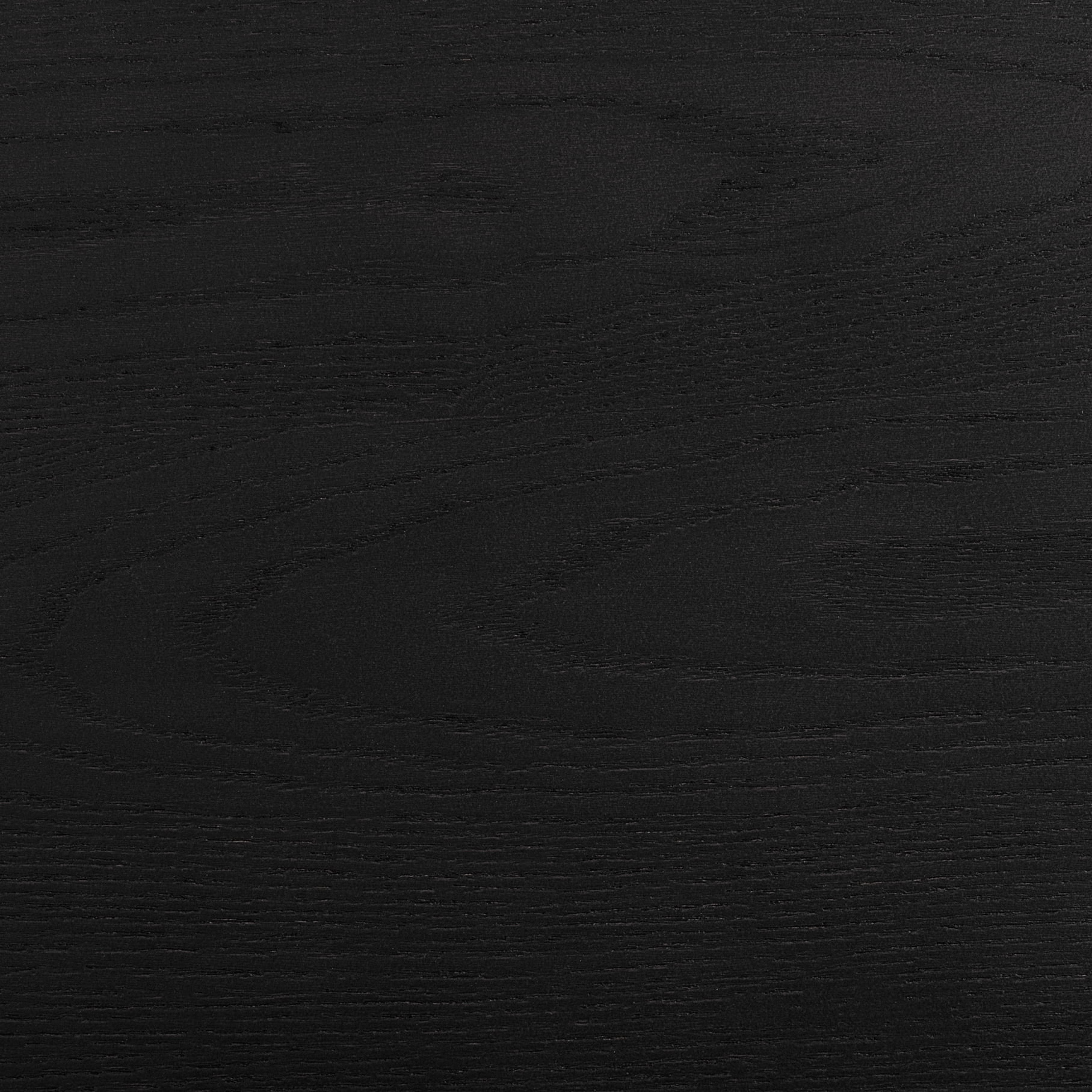 Adore Decor Ines Round Coffee Table with Metal Legs, Noir Black