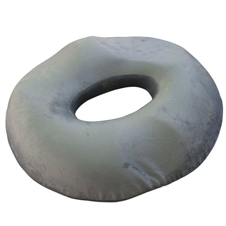 Donut Pillow Seat for Men and Women - Medium-Firm Foam Medical Anatomically-Shaped Relief Cushion from Lemon Hero. For Hemorrhoids, Post Natal pain, (Best Donut Cushion For Hemorrhoids)