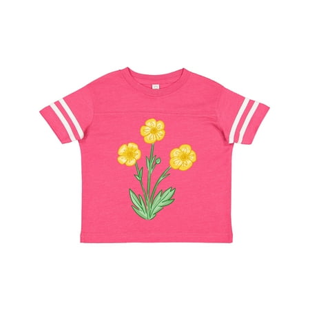 

Inktastic Yellow Buttercup Flowers Gift Toddler Boy or Toddler Girl T-Shirt