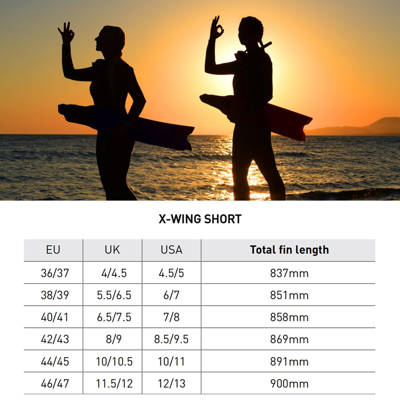 Mares X-Wing Short Freediving Spearfishing Fins