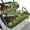 Jamaica Tropical Palm, variant on HUIACONG Citrus Splash Gifts Golf Cart Seat Covers for Travel Outdoor, Golf Cart Seat Covers and Backrest Cover Universal