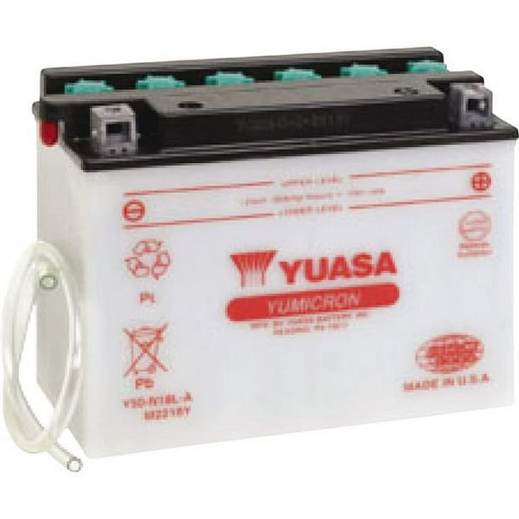 Yuasa Y50-N18L-A High Performance Conventional 12V Battery (YUAM2218YTWN)