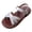 Silver, variant on WUANDIXFA Girls Sandals Toddler Little Big Kids Kid Cute Open Toe Flats Dress Sandals Mona Summer Shoes (Silver, 9)