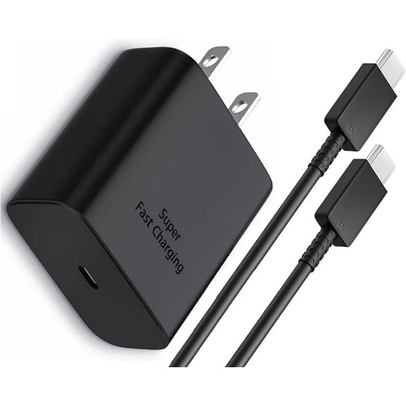 45W USB C Super Fast Charger with 6FT Type C Charger Cable Samsung Charger Super Fast Charging for Samsung Galaxy S25 S24 S23 S22 Plus/Ultra/FE,Z Fold,Z Flip,Note 20/10,Galaxy Tab S10,A16,A15,A55,A56