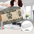 thumbnail image 6 of HELLHERO Sewing Machine Covers Paw Print Flower Design Universal Dust Covers Polyester Material Daily Uses, 6 of 8